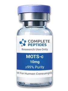mots-c 10mg peptide bottle with label